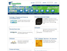 Tablet Screenshot of comunidade.rumos.pt